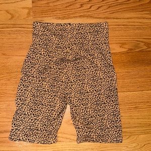 Cheetah print shorts from target in size small.